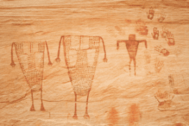 Pictographs. Photo credit: Jonathan Bailey.