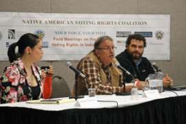 photo of October 2017 voting rights field hearing